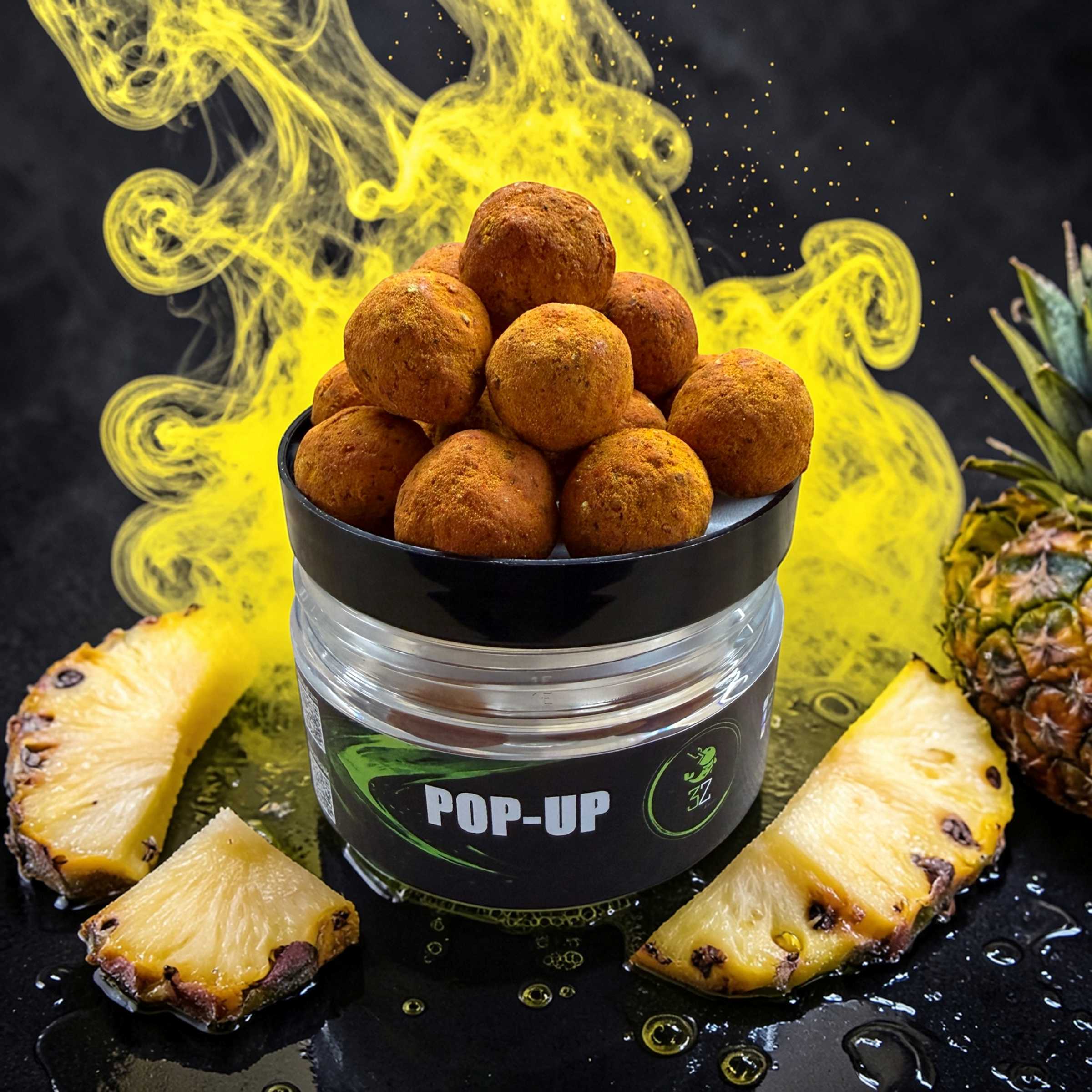 Obalovaná / Coated Pop-Up 16mm – Ananas / Pineapple