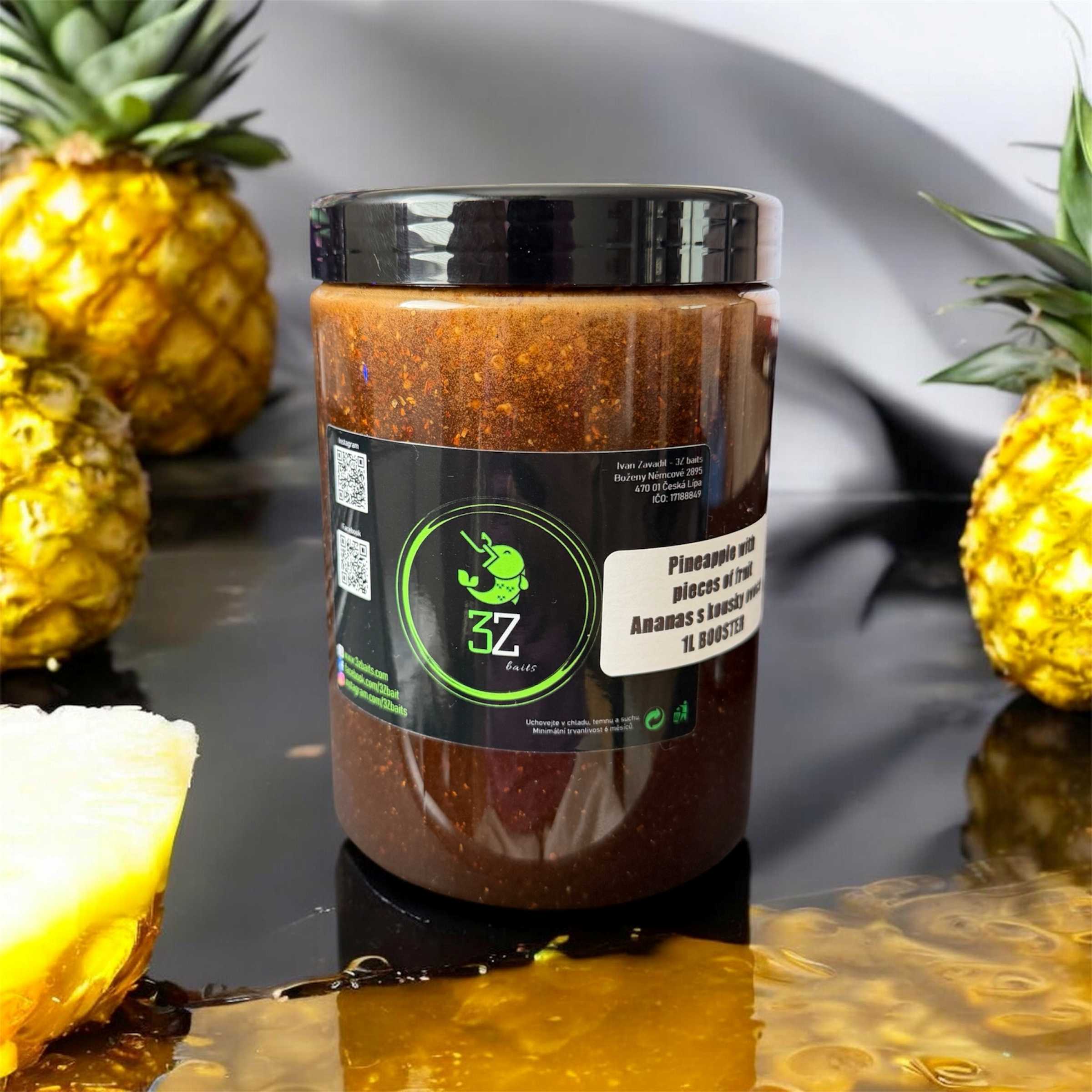 ACTIVEcarp BOOSTER -  ANANANS s kousky ananasu / PINEAPPLE with pieces of pineapple